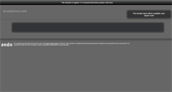Desktop Screenshot of broadshore.com