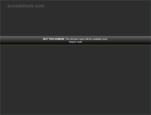 Tablet Screenshot of broadshore.com